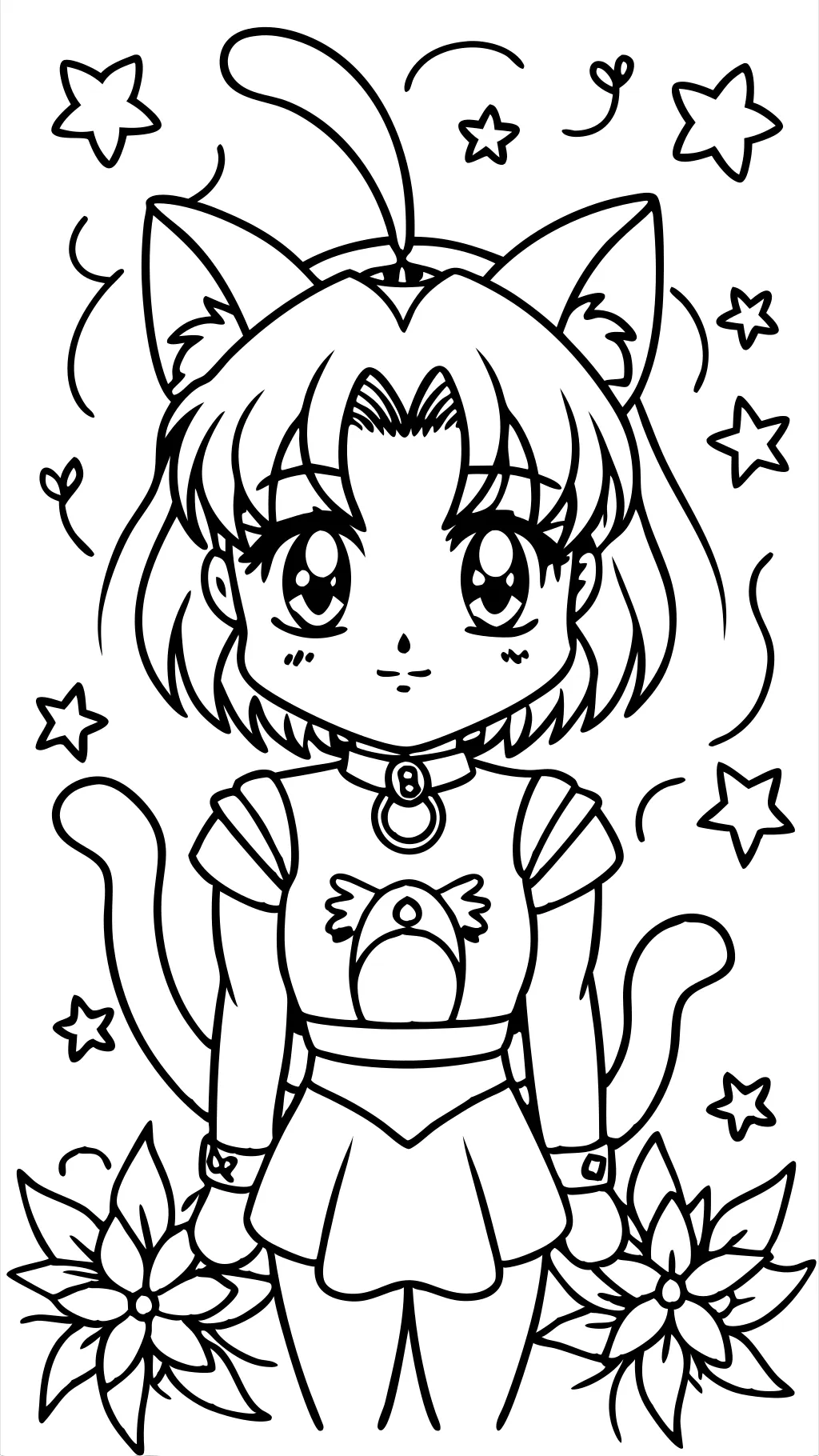 Tokyo Mew Mew Páginas para colorear